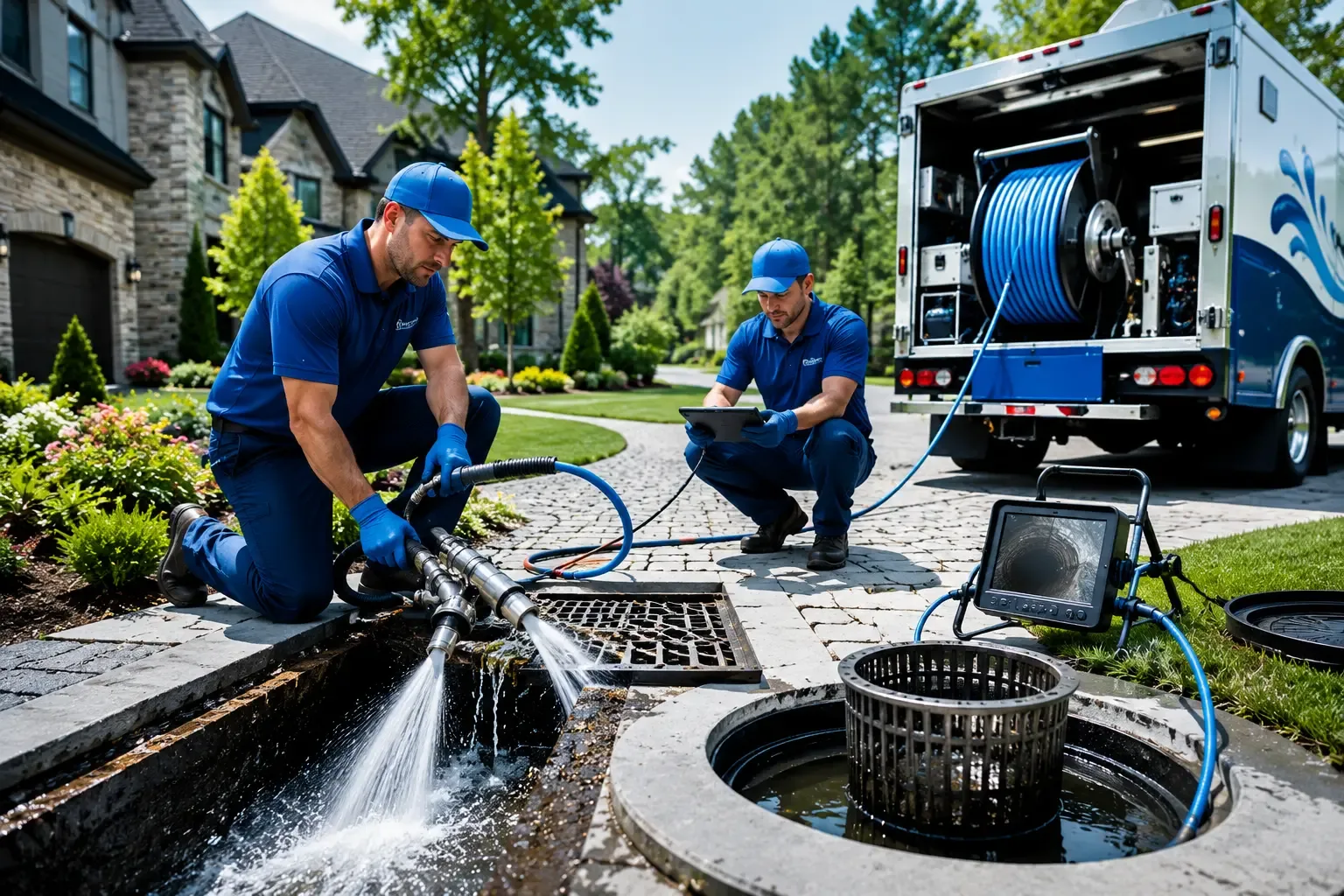 Local outdoor drain cleaning professionals in Seiling, OK